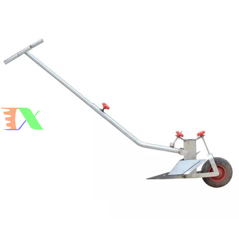 cày tay người kéo có bánh xe